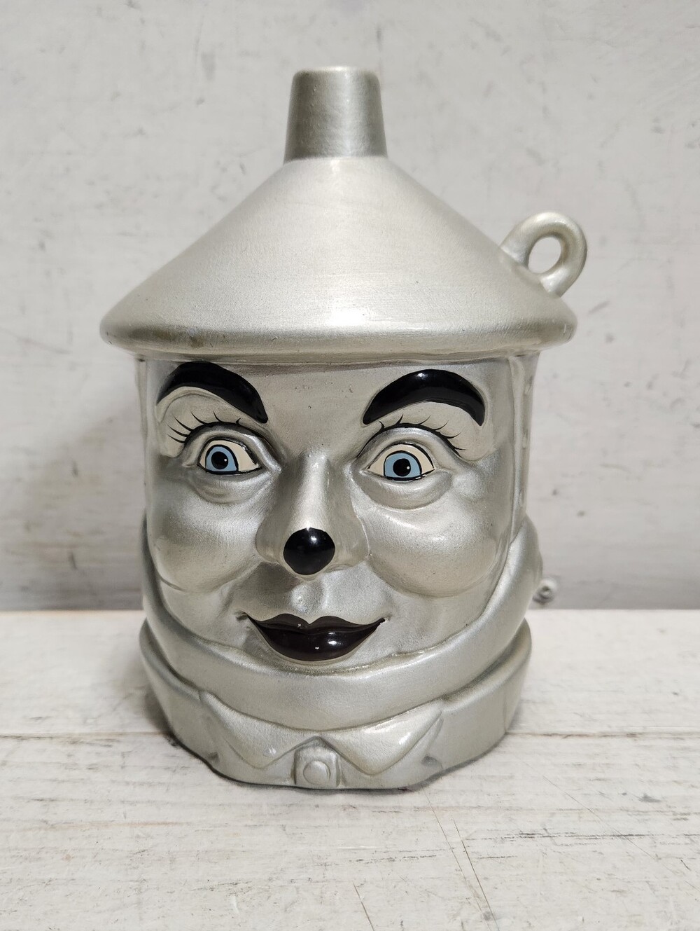 1989 Enesco Tin Man Wizard of Oz ceramic money bank collectible movie film decor